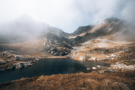 Furglersee im Nebel