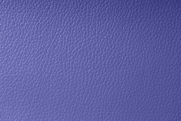 Leather texture background very peri color. Trendy color concept 2022.