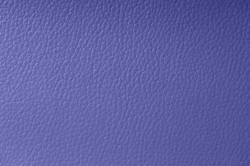 Acrylic prints Pantone 2022 very peri Leather texture background very peri color. Trendy color concept 2022.