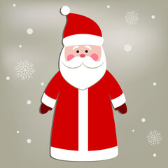 Russian Santa Claus. Perfect vector illustration