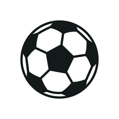 Naklejka premium soccer ball isolated