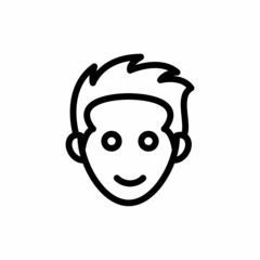 Boyfriend icon in vector. Logotype