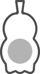 Fototapeta premium bottle icon