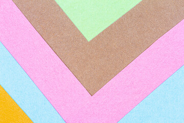Fototapeta premium Multicolor background from a paper of different colors