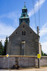 Fototapeta premium Village Church of Radibor, Germany