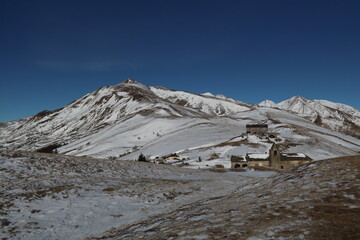 neve, montagna, confine italo svizzero, passo san Lucio, monte Garzirola , rifugio san Lucio, ex...