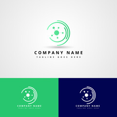 Abstract Logo Design. Vector Logo Template.