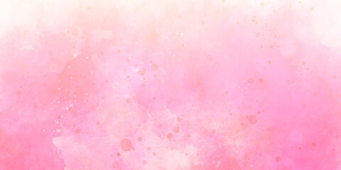Watercolor Wet Background. Watercolor abstract background. Hand painted pink watercolor background. Watercolor wash. Abstract painting. Watercolor wash.