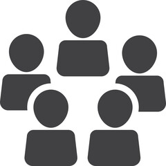 team person network pictogram icon