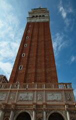 Fototapeta na wymiar Campanile di San Marco in Venice, Veneto region, Italy, Europe 