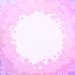 桜満開、春のイメージ背景素材　 広告バナー、キャンペーンデザイン素材