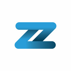 double letter z logo design