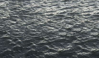 Surface of the sea. Abstract. Copy space. 