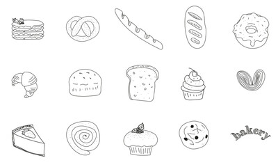 food icons set