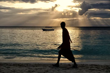 Papier Peint photo Plage de Nungwi, Tanzanie Nungwi a peut-être les plages les plus parfaites de Zanzibar