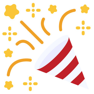 celebration flat icon