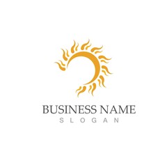 Sun Vector illustration Icon Logo