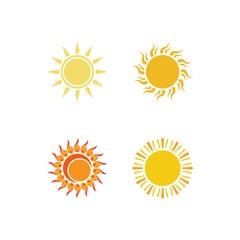Sun Vector illustration Icon Logo