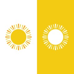 Sun Vector illustration Icon Logo