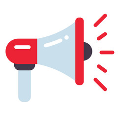 megaphone flat icon
