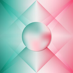 Аbstract background in red and green with ball and dynamic diagonal lines. Can be used for marketing, advertising and web graphic designs such as a landing pages, website banners, posters and flyers