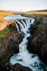 waterfall in scandinavia