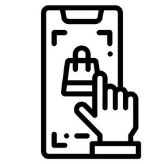 app outline icon