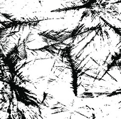 Scratched Grunge Urban Background Texture Vector. Dust Overlay Distress Grainy Grungy Effect. Distressed Backdrop Vector Illustration. Isolated Black on White Background. EPS 10.
