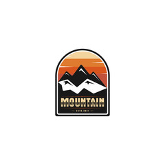vintage mountain logo