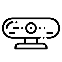 web cam outline icon