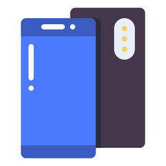 smartphone flat icon
