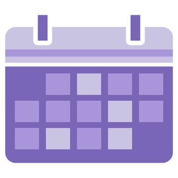 Purple Calendar