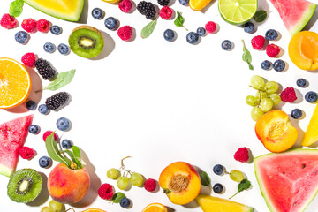 Assorted fruits and berries