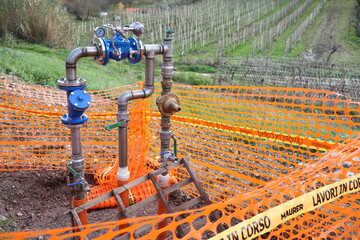 work in progress - automatic hydraulic valve for water pipelines