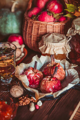 baked apples, baked goods for Christmas