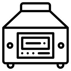 centrifuge outline icon