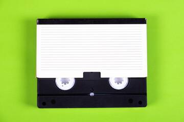 Fototapeta na wymiar Video Cassette closeup