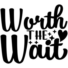 worth the wait svg
