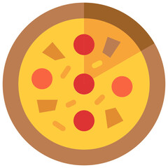 pizza flat icon