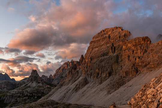 Monte Paterno, wrapped in magic colors