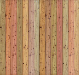 Bunte Holzwand Textur für dekorative Wandverkleidung wiederholtes Muster