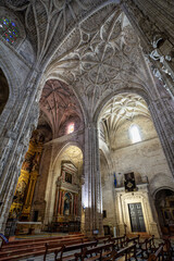 Interior of San Miguel church in Jerez de la Frontera in Andalusia, Spain