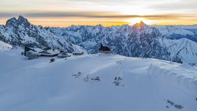 Zugspitze Sonnenaufgang