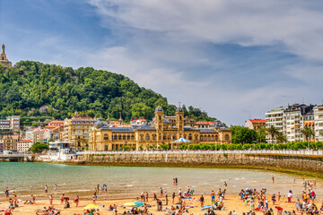 San Sebastian landmarks, HDR Image