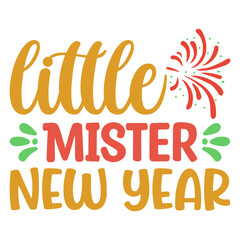 LITTLE MISTER NEW YEAR SVG