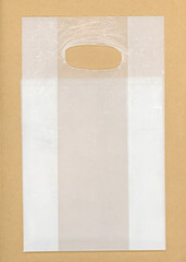 transparent plastic bag