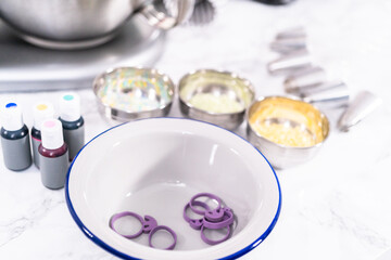 Baking a cake