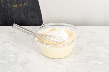 Coconut banana pancakes