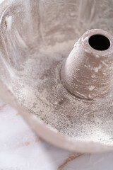 Apple bundt cake with caramel glaze