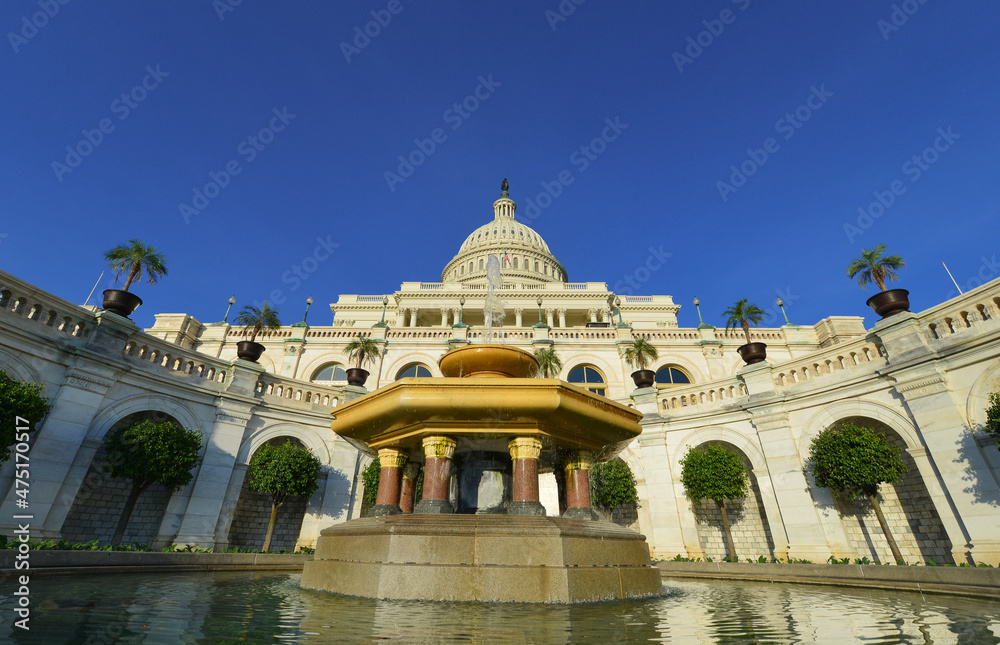 Wall mural us capitol building - washington dc united states